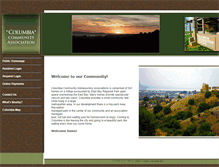 Tablet Screenshot of columbiahoa.org